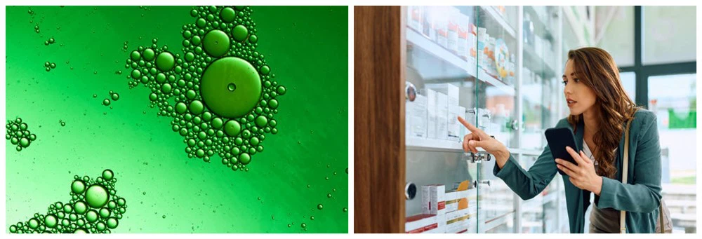 Health products produced with fermentation technology Health products produced with fermentation technology