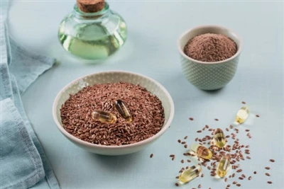 Reveal Your Radiance with HSF Biotech Flaxseed Powder - Infused Cosmetics!